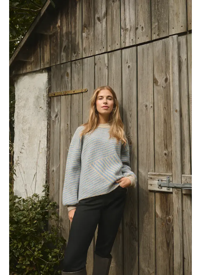 Verana Knit Pullover Feather grey/windward