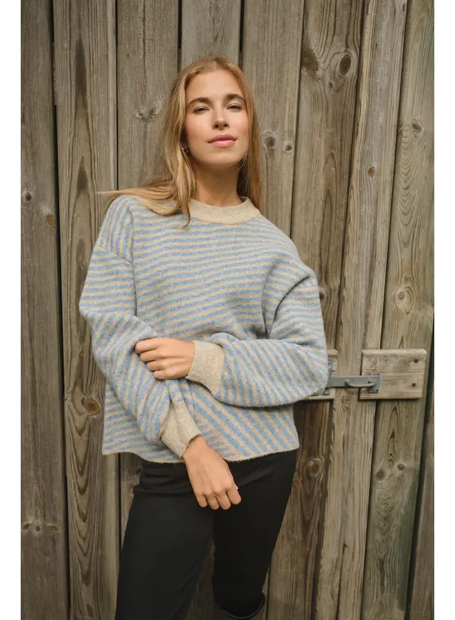 Verana Knit Pullover Feather grey/windward