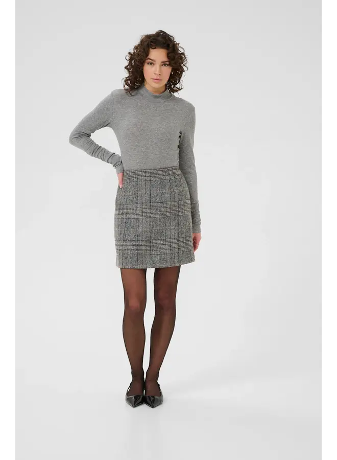 Vivian Pencil Skirt Grey Prince Of Wales