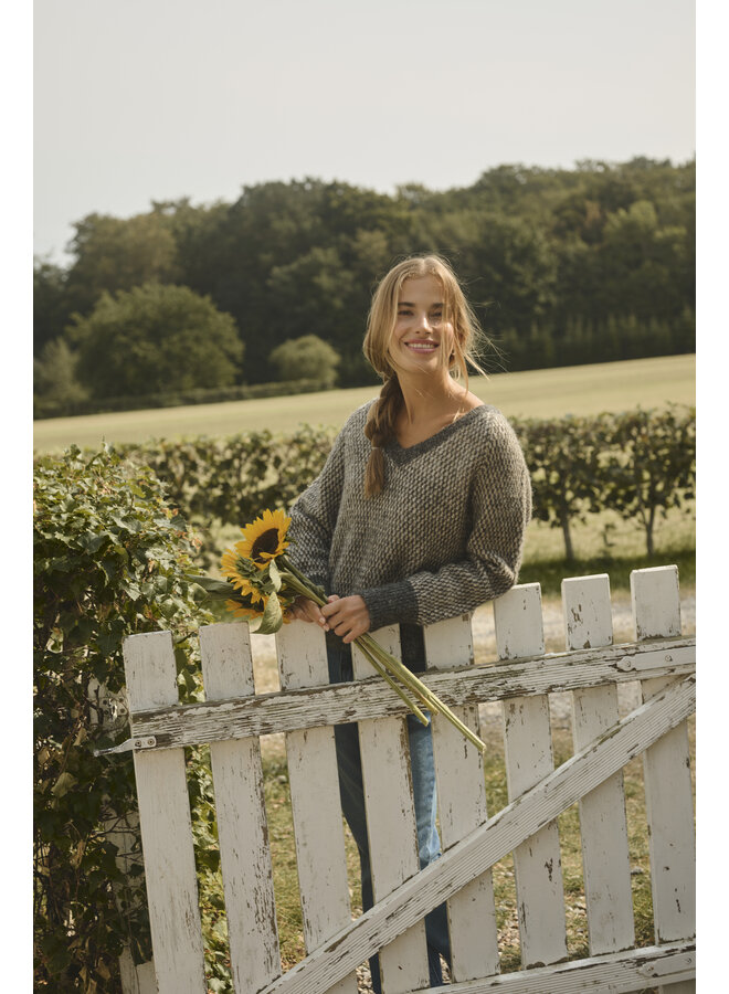 Melinda Pullover Dark Grey