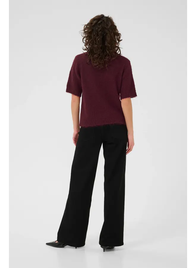 Emilie Polo Pullover Windsor Wine