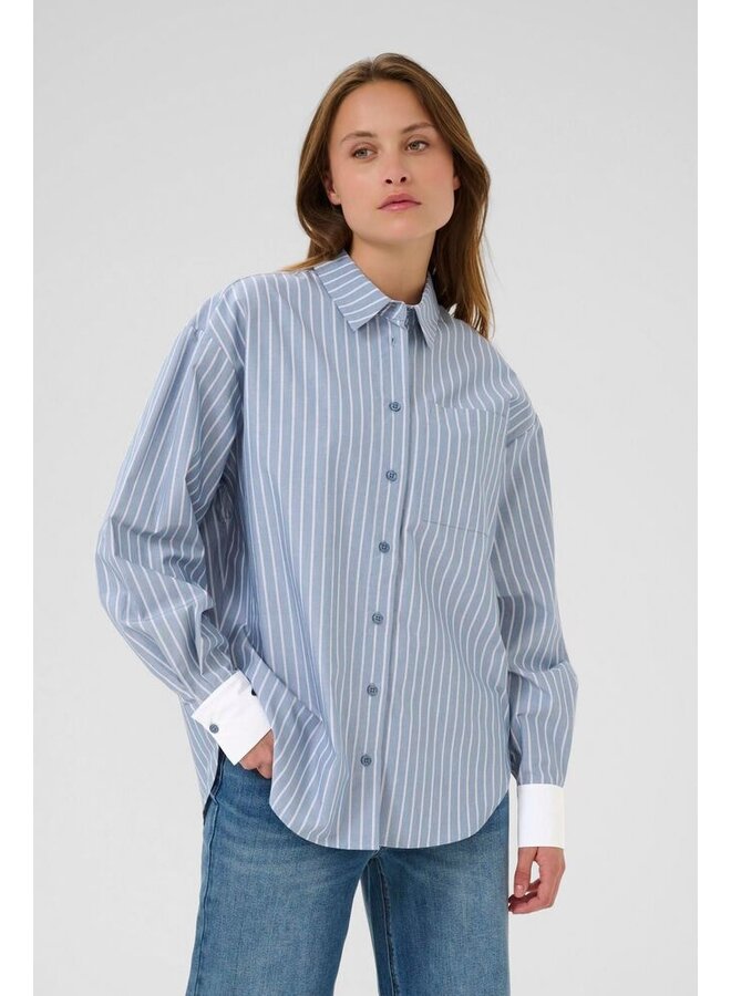 Milina Shirt Windward Blue Stripe