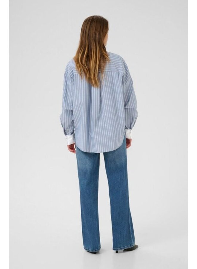 Milina Shirt Windward Blue Stripe