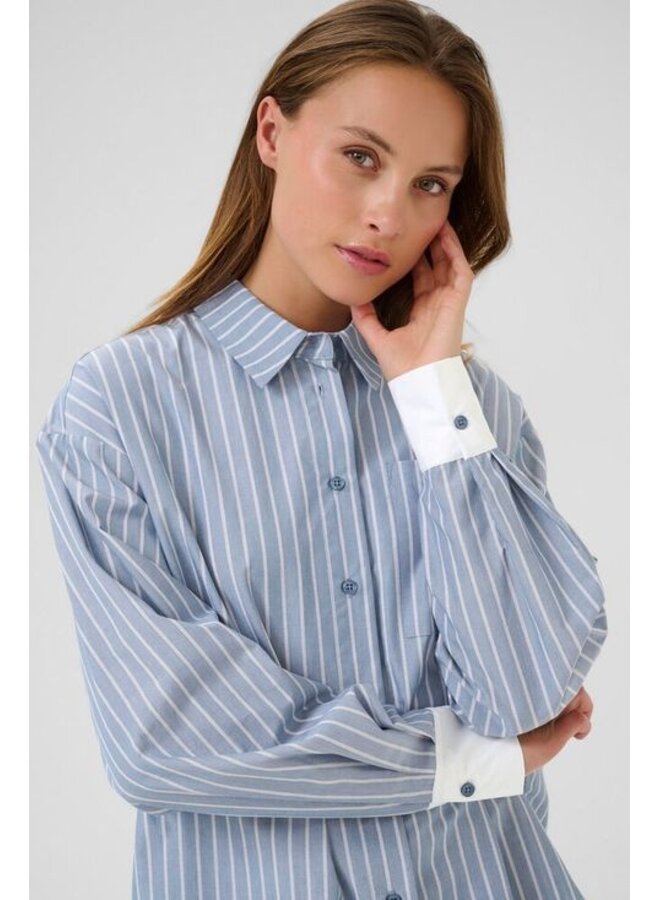 Milina Shirt Windward Blue Stripe