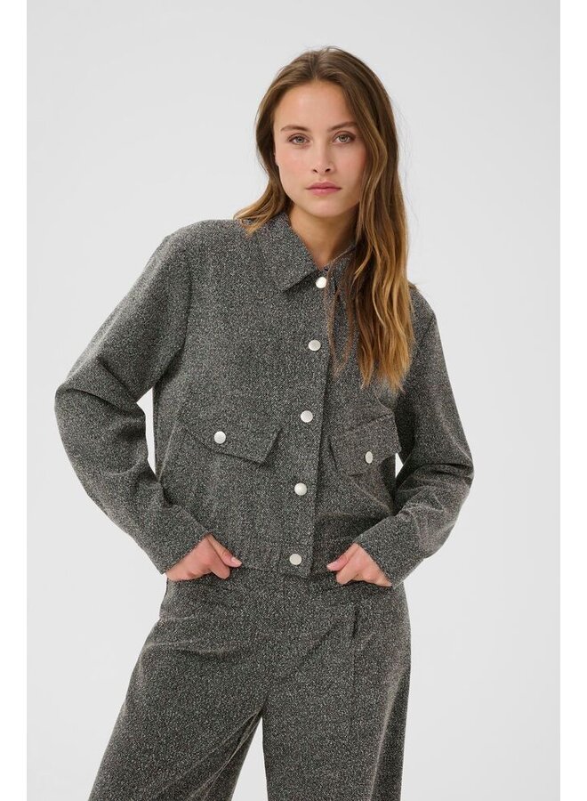 Alba Jacket Black Melange