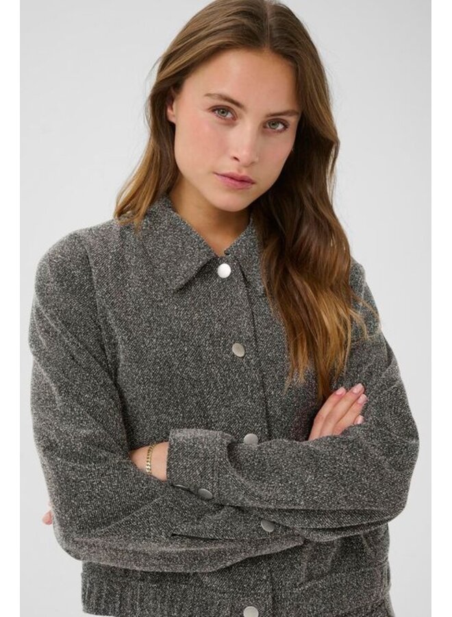 Alba Jacket Black Melange