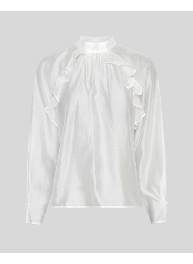 Niley Faustina Blouse Egret