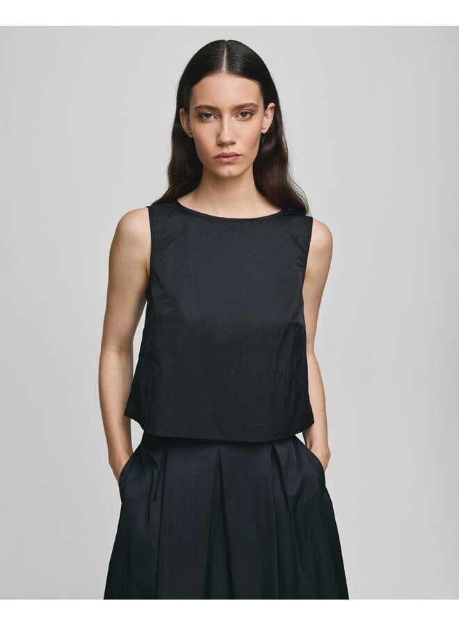 Javeria Camilla Top Black