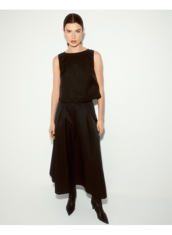 Javeria Camilla Top Black