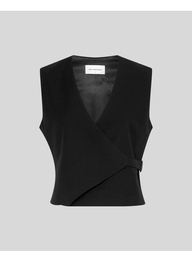 Machella Waistcoat Black