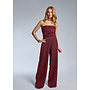 Julia Wine Red Jumpsuit