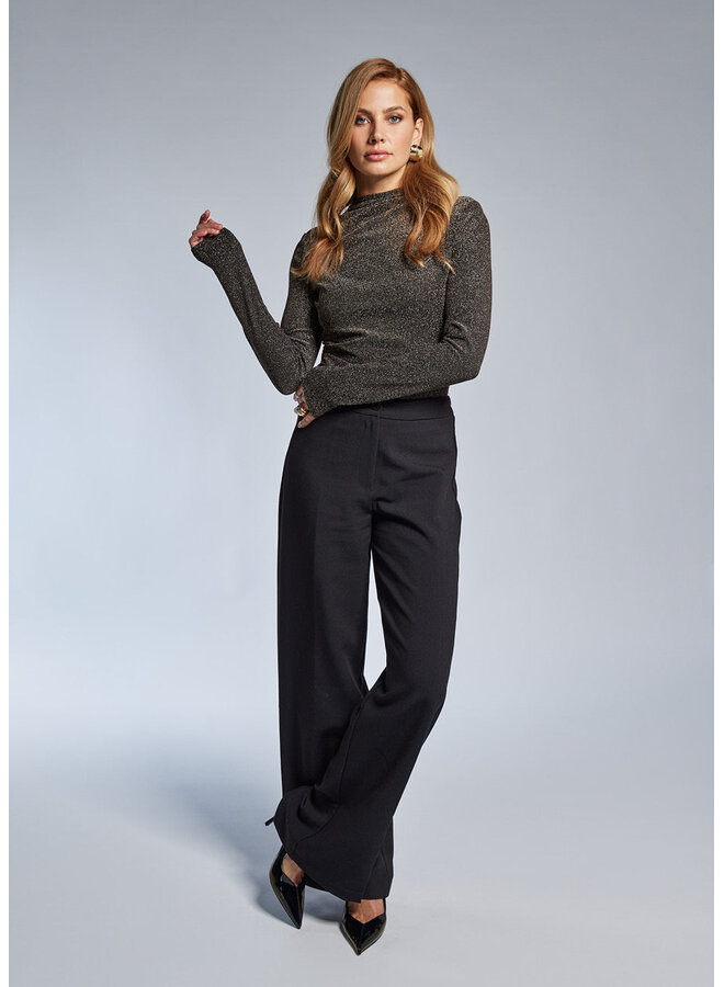 Tasmin Top Black/Gold