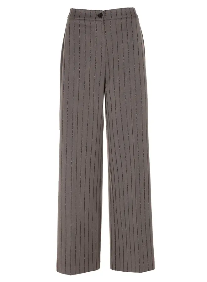 Phileine Pants Grey Pinstripe