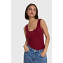 Knitted Tanktop Bordeaux