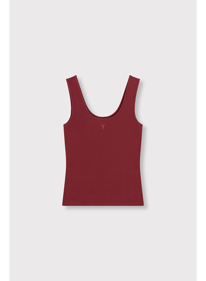 Knitted Tanktop Bordeaux