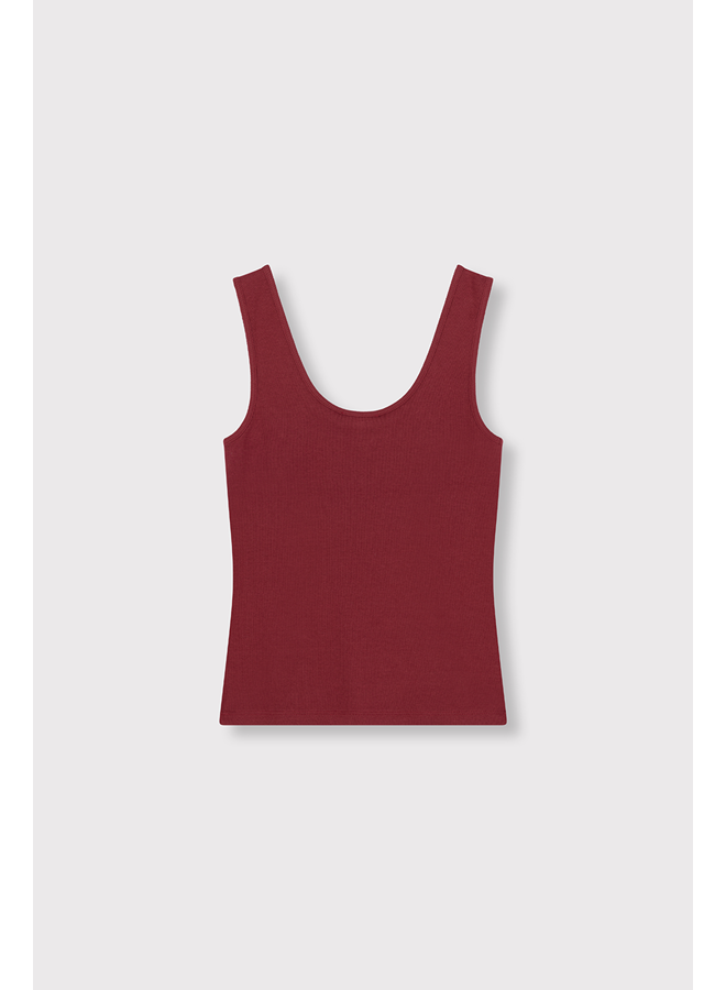 Knitted Tanktop Bordeaux