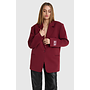 Oversized Blazer Bordeaux