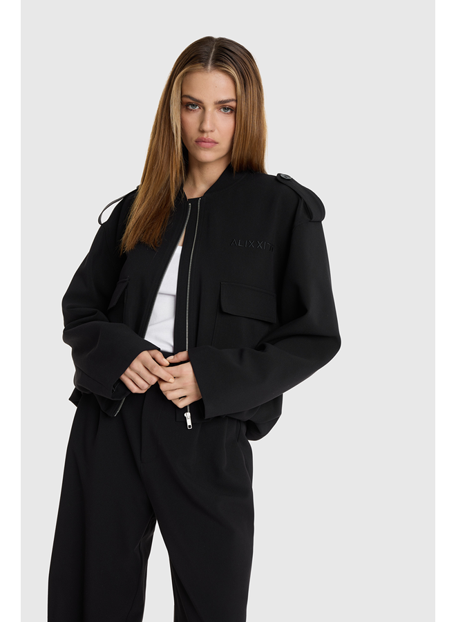 Balloon Jacket Black