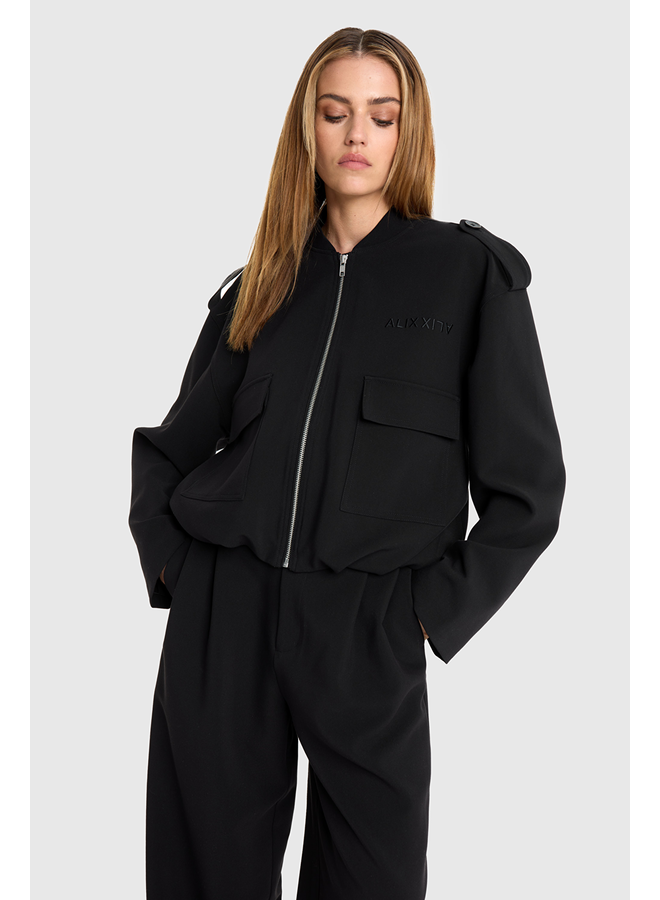 Balloon Jacket Black