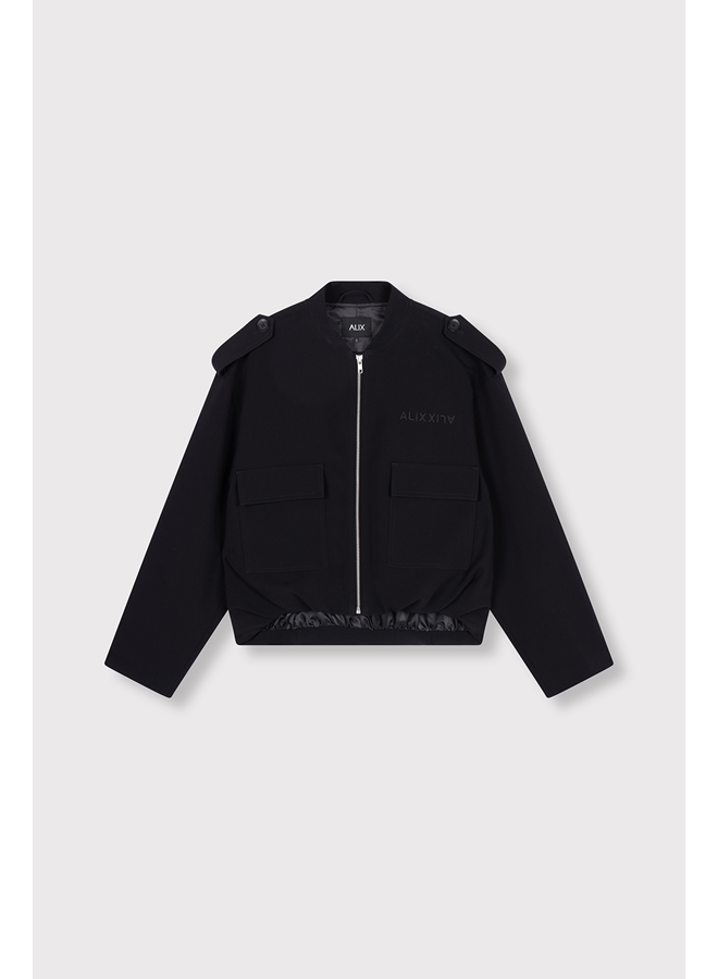 Balloon Jacket Black