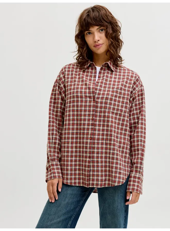 Jamie Flannel Shirt Picante Checks