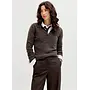 Wren Wool Blend Polo Neck Knit Bracken