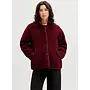 Vera Teddy Jacket Cabernet