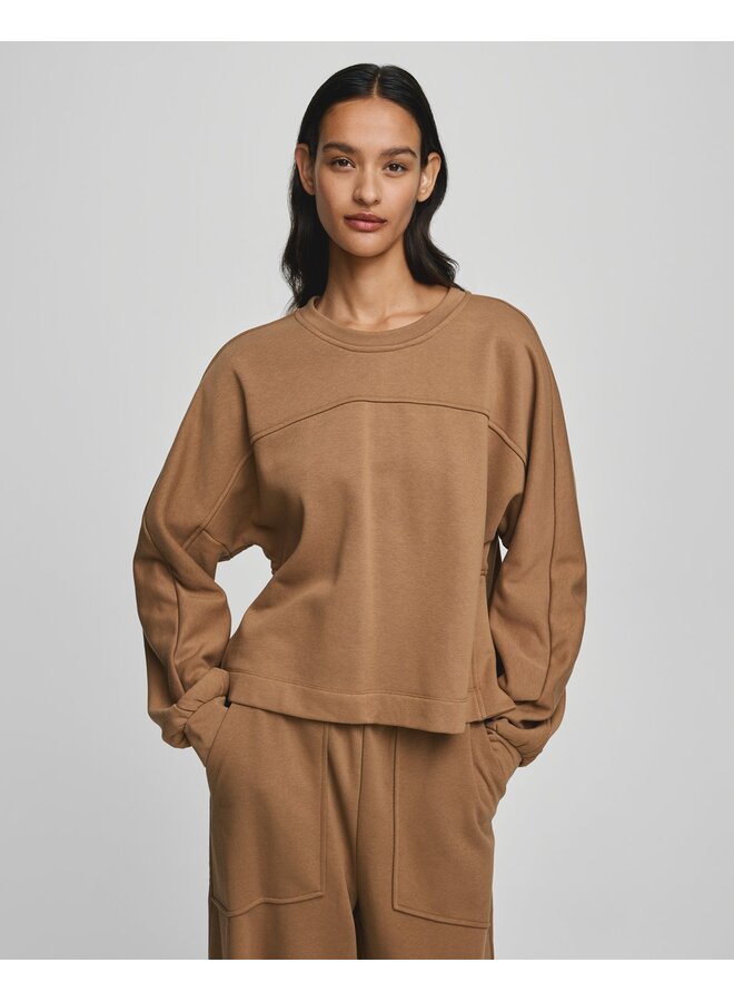 Briena Slit Sweatshirt