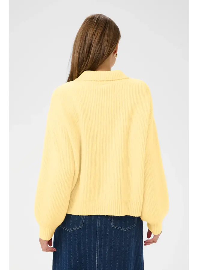 Ottoline Polo Pullover Lemon Drop