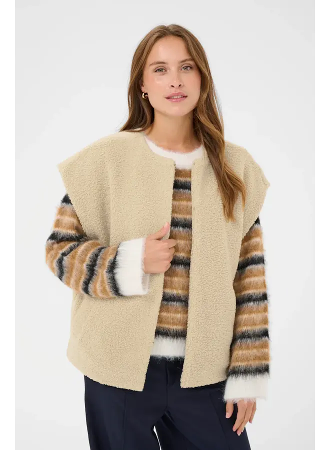 Odalis Vest Oatmeal