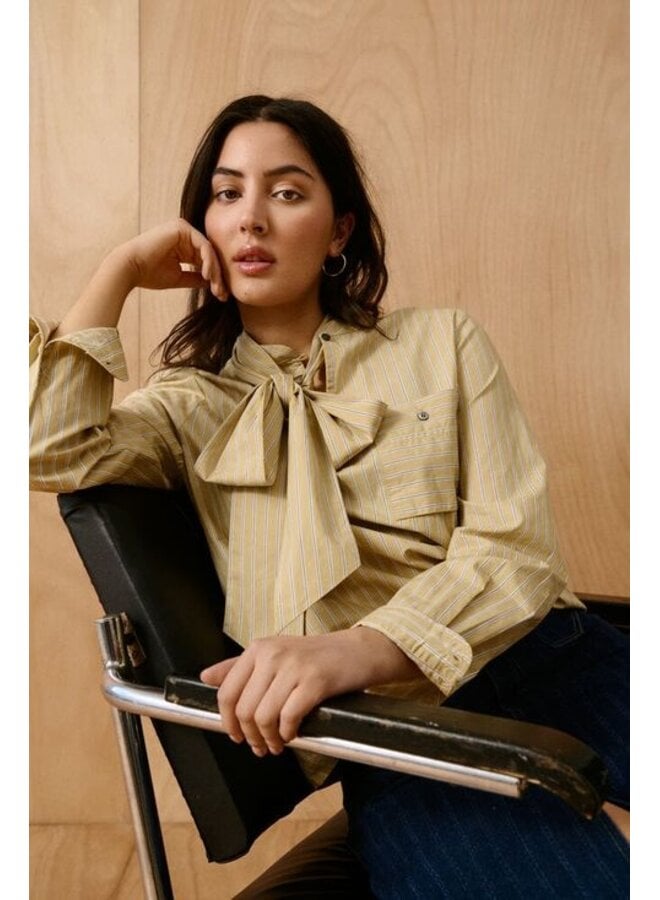 Otisha Blouse Cocoon Stripe