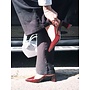 Biamaralyn Slingback Patent Burgundy