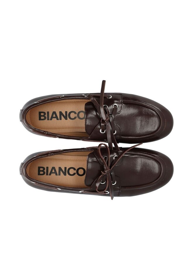 Marlene Boat Shoe Faux Leather