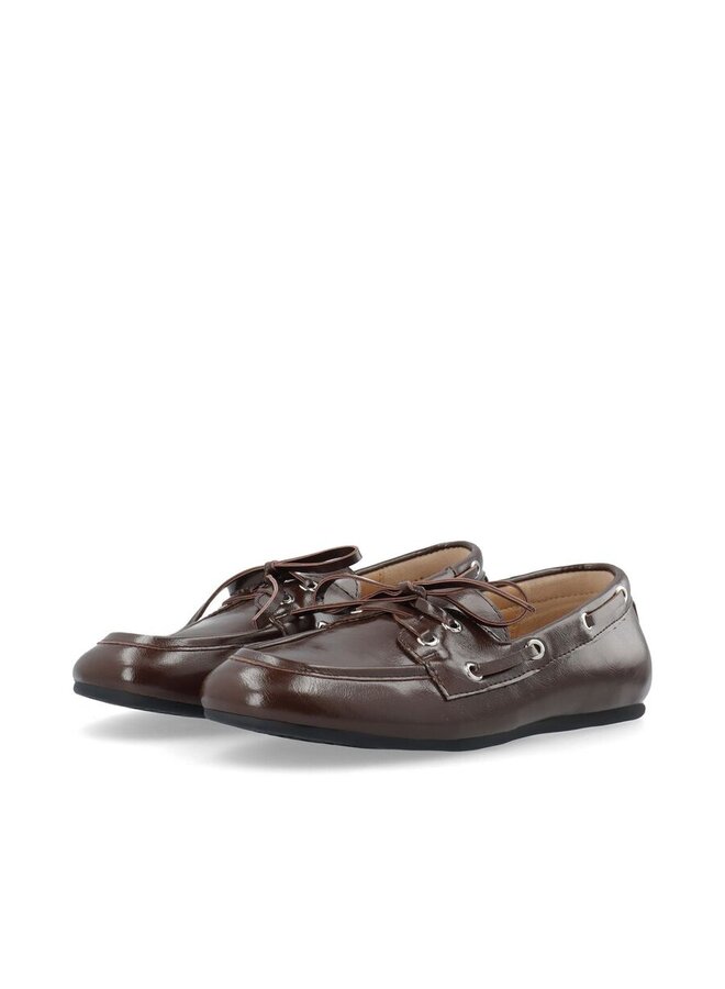 Marlene Boat Shoe Faux Leather