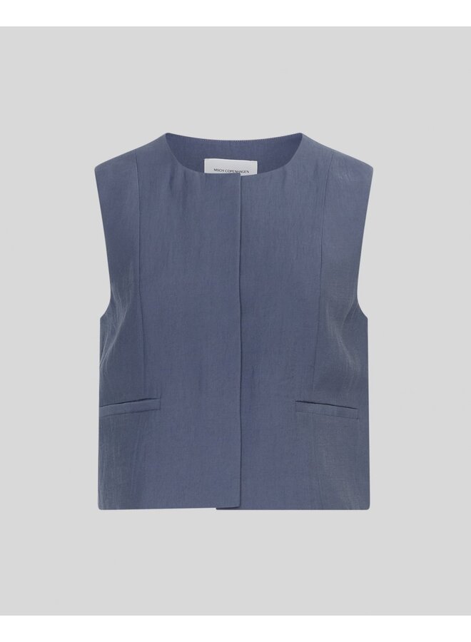 Frode Waistcoat Vintage Indigo