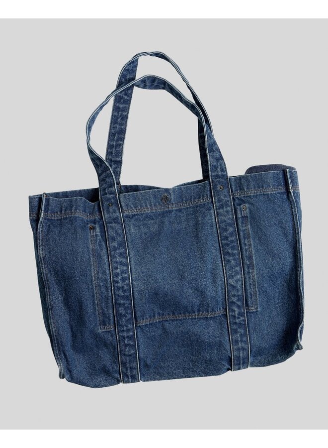 Dylan Shopper Mid Blue Wash