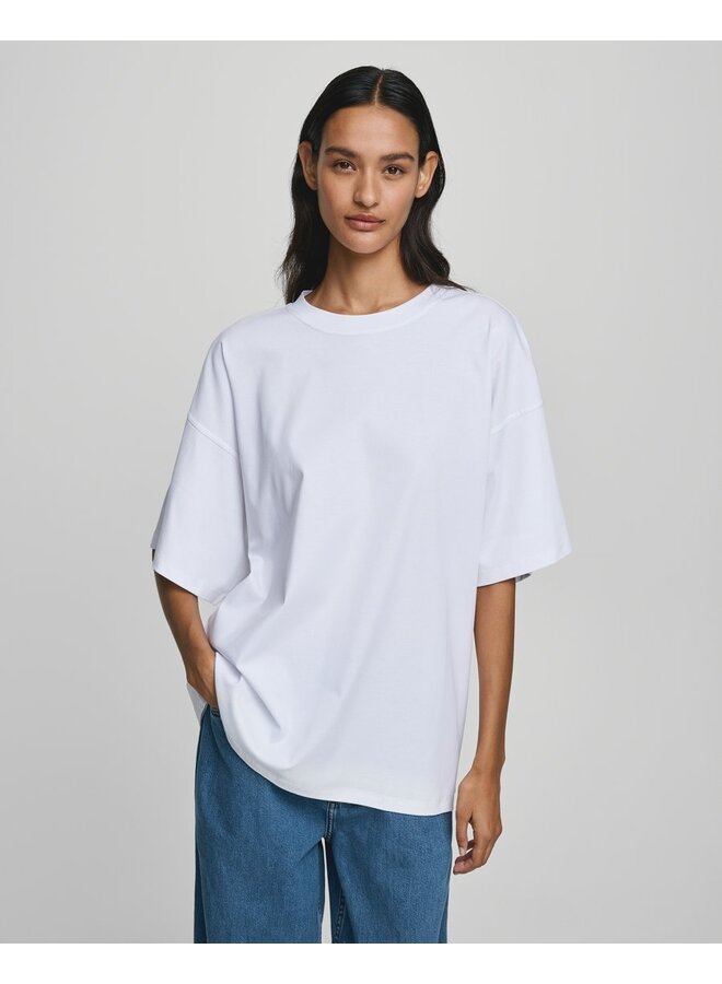 Kinsey Melange Tee Bright White