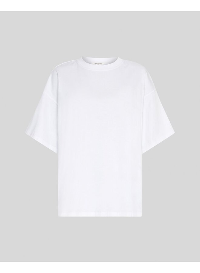 Kinsey Melange Tee Bright White