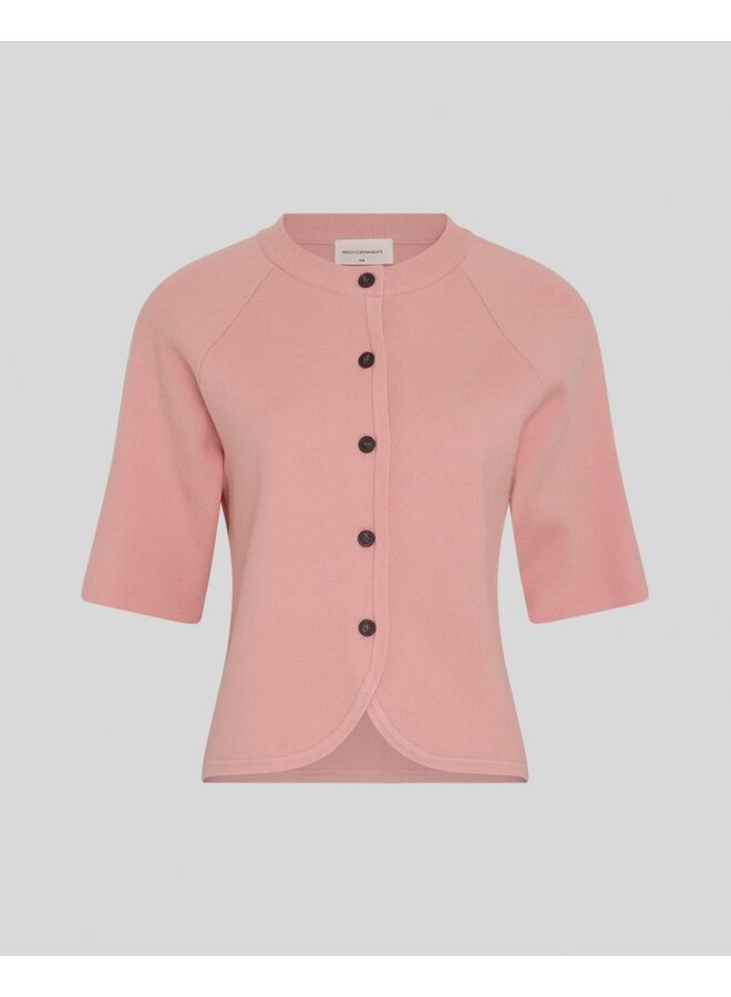 Aubree East Cardigan Candle Peach