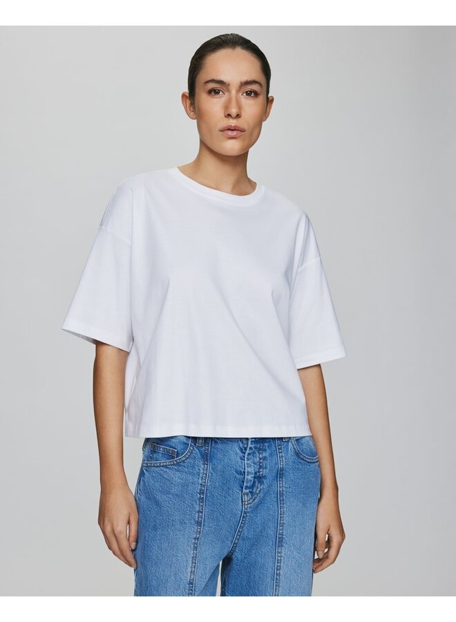 Moa Melea Tee Bright White