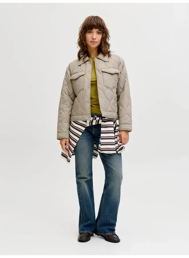 Hope Allie Quilted Jacket Vintage Kaki