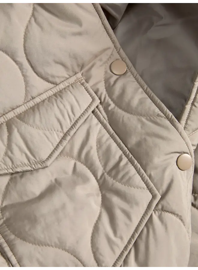 Hope Allie Quilted Jacket Vintage Kaki