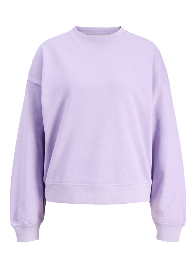 Alfa Crew Sweater Purple Rose