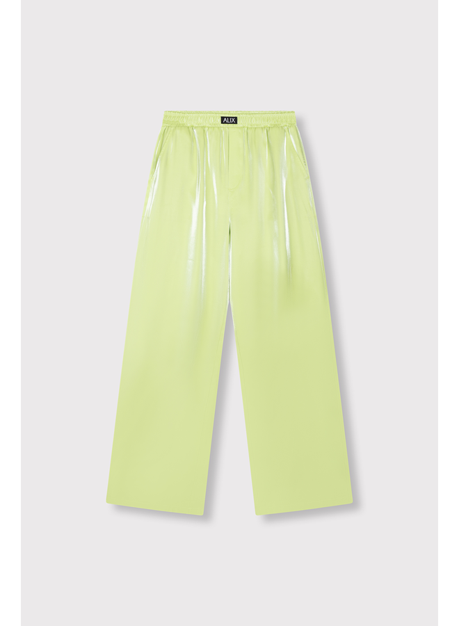 Mix Shine Pants Lime Yellow