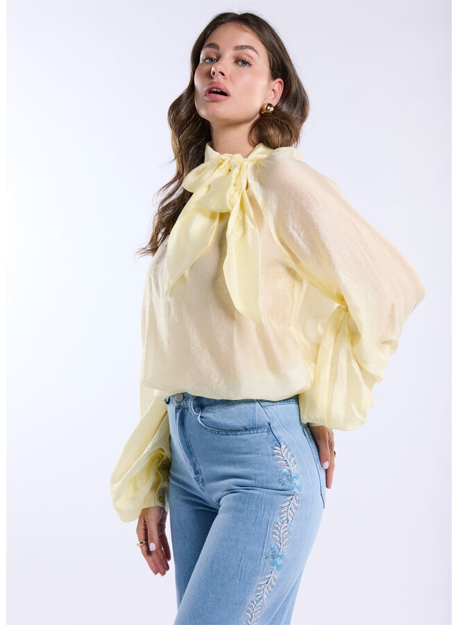 Bambina Blouse Butter Yellow