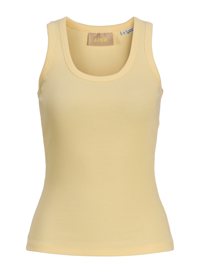 Frida U-neck Top Sunlight