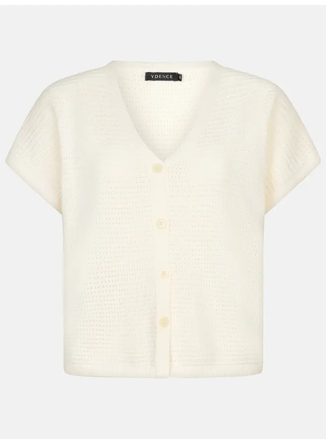 Elin Knitted Top Ecru