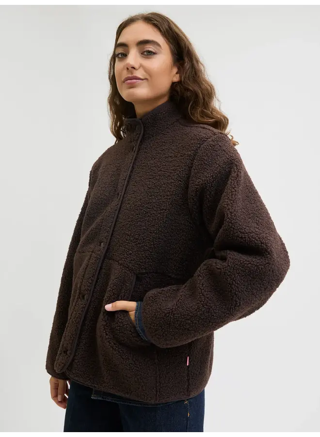 Vera Teddy Jacket Bracken