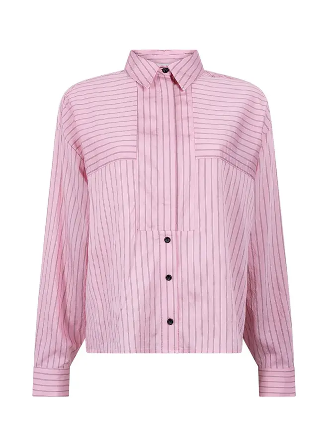 Cherree Fine Stripe Shirt Pink