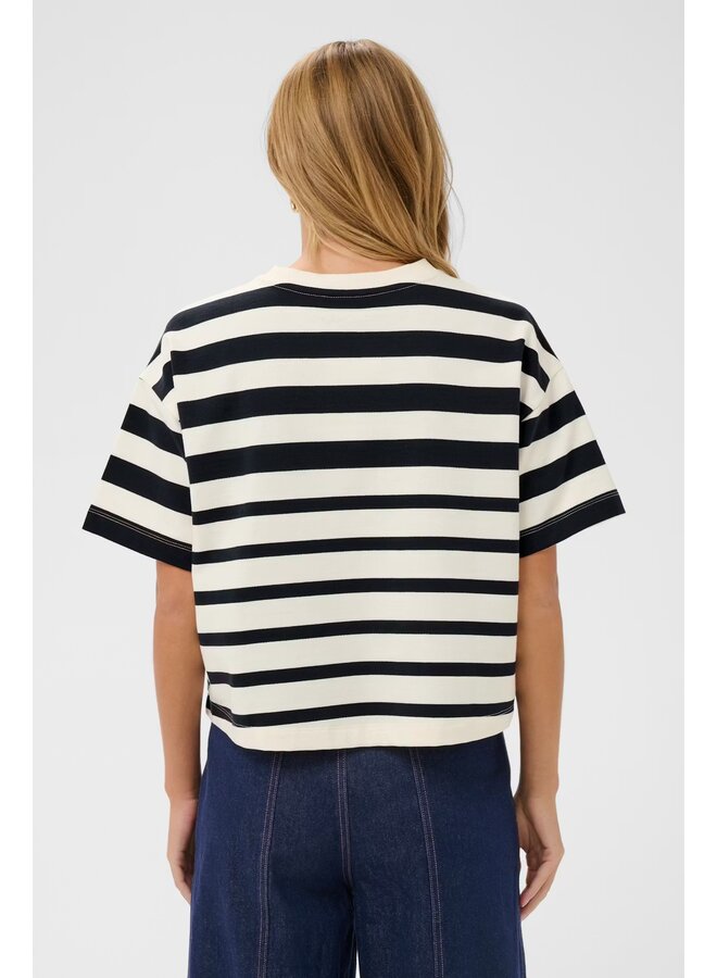 Philene T-shirt Night Sky Stripe